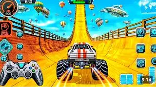 #3 Monster Truck Ramp Impossible Driver - Mega Ramp Car Stunt Master Simulator - Android Gameplay