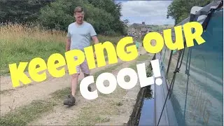 69. New Narrowboaters Learn How to  SURVIVE SUMMER HEAT LIVING on an English Narrowboat.