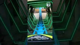 🐝 HIVE DIVE! 🐝 Fury 3...2...5!  #shorts #trending #viral #rollercoaster #subscribe #pov #carowinds