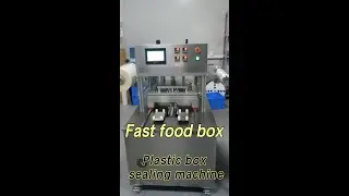 Automatic Modified Atmosphere MAP Tray Sealer Vacuum Packing Machine#box sesaling machine
