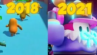 Evolution of Fall Guys (2018 - 2021) | EvolutionGuy