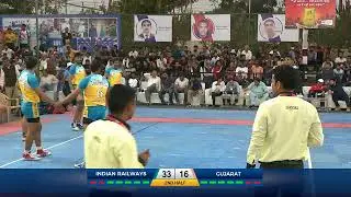AKFI 67th Senior National Kabaddi - Men's Group Stage - INDIAN RAILWAY v GUJARAT