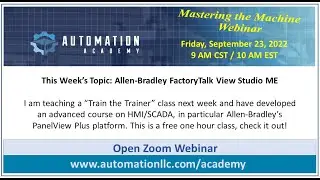 Allen-Bradley FactoryTalk View Studio ME [Web Ep. 45]
