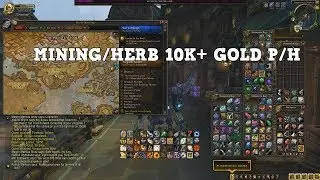 WoW BFA - Mining and herb Gold Farm 10k-30k+ per hour (ALLIANCE)