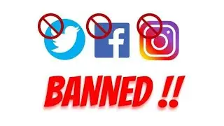 facebook twitter ban in India