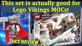 Using the Goat Boat for Vikings?  Lego Vikings Review #1