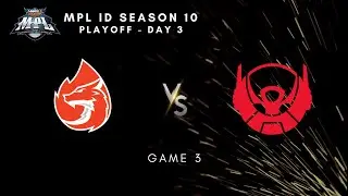 AURA VS BTR GAME 3 | MPL ID SEASON 10 PLAYOFFS HARI KE-3 | AURA VS BTR GAME 3 MPL S10