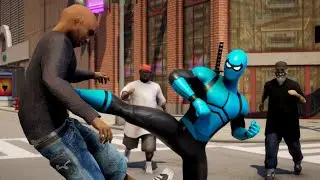 Играю в Power Spider Дэдтпул