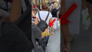 Pickpocket caught in 4K