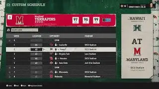 3⭐YR5 schedule