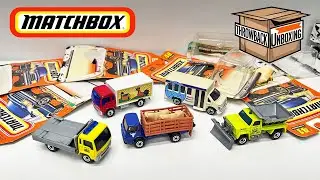 Throwback Unboxing: 2000 Matchbox Mainlines Delivery Truck, Classic Car Carrier, Cattle Truck & More