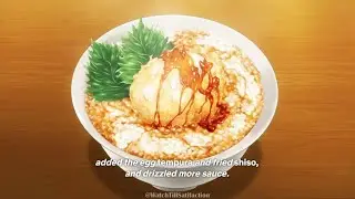 (Food Wars!: Shokugeki no Soma) Chicken Egg Tempura Don