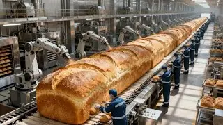Inside the Bread Factory: Step-by-Step Industrial Bread-Making Process 🍞