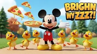 Mickey Mouse and the Five Ducks&rsquo; Pizza Party | Fun  Cartoon for Kids