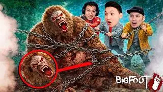 БИГФУТТЫ ҚАҚПАНҒА ТҮСІРІП КӨТІН АЙЫРДЫҚ😂 BIGFOOT