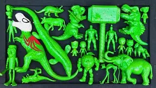 Dinosaurus Jurassic World Dominion:T-Rex/ Mosasaurus/Siren Head/Kingkong/Spiderman/Skibidi/Anomali