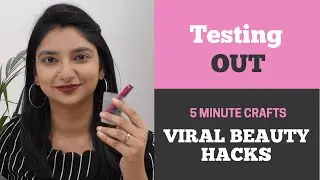 Testing out Viral beauty hacks by 5 minute craft || Hit or Miss?