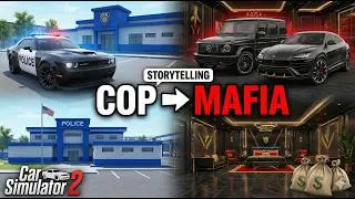 Как я перешёл от работы в полиции к деньгам мафии 😈Автосимулятор 2