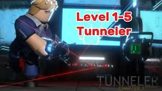 Tunneler Roblox Levels 1-5 Complete Walkthrough 