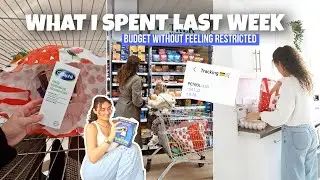 *Budget without restrictions* EVERYTHING I Spent Last Week! Toddler Mum in 1 bed flat UK