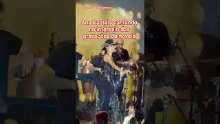 Ana Castela cantando no intervalo das grava&ccedil;&otilde;es da novela #shorts #anacastelacantora