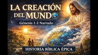 La Creaci&oacute;n del Mundo 🌍 | G&eacute;nesis 1&ndash;2 Narrado | Historia B&iacute;blica &Eacute;pica para Dormir y Meditar