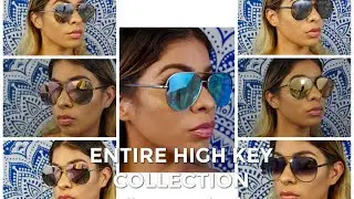 ENTIRE HIGH KEY COLLECTION TRY ON - Green/Gold & Gunmetal Rose (Quay Australia x Desi Perkins)