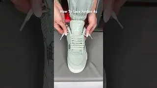 How To Lace Jordan 4s 🔥 or 👎🏽 #fashiontips #fashionhacks #jordan4 #airjordan