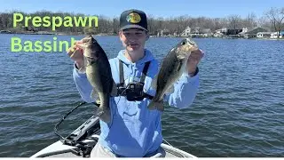 Spring Time Fishing for HUNGRY Pre-Spawn Bass!