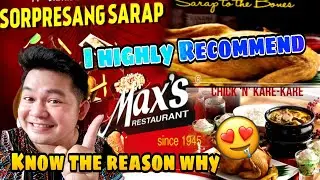 Max's Restaurant | Worth it na Kainan sa Gitna ng Pandemya🤤| #knowTheReason
