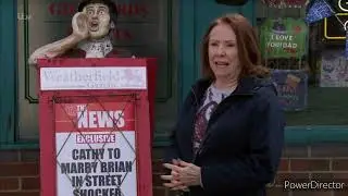 Coronation Street - Brian Meets Jim Fizz, Cocktail Guy Who Cathy Kiss (15th June 2022)