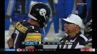 Pat Freiermuth SCORES on a 9-Yard TD Pass from Ben Roethlisberger