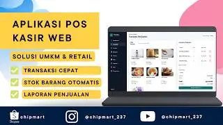 Demo Aplikasi POS Kasir Web PHP + MySQL  Stok, Struk, Multi User, Laporan Lengkap!