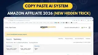 Copy Paste AI System Earned Me 20k Amazon Affiliate 2026