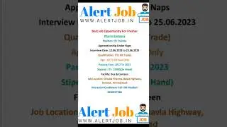 pharma job in ahmedabad #job2023 #alertjob #jobAlert