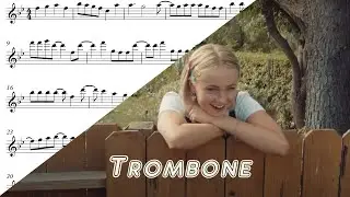 Claire Rosinkranz - Backyard Boy &ndash; Trombone Sheet Music - Tutorial