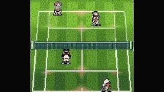 Mario Tennis Game Boy Color - Island Open, Semi finals (Doubles)