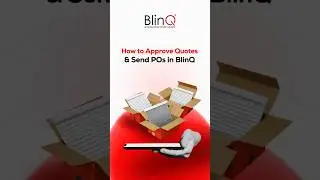 How to Approve Quotes, Create Jobs & Send Purchase Orders in BlinQ Software | Complete Workflow