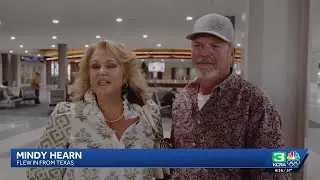 Families reunite at Sacramento International Airport for Christmas