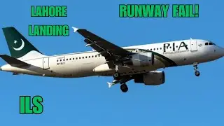ILS Landing | Flight Simulator | DMM to LHE Alternative Landing | Pakistan P K