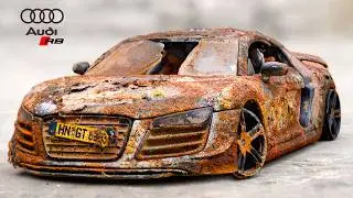 Restoration Full Abandoned AUDI R8 GT - Super Sports Car