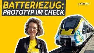 Aufgeladen: Silvi checkt den Batteriezug