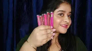 My Glamm  Lit Liquid Matte Lipstick swatches and review ❤