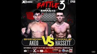 X1#59 Kamalei Hassett Knock Out