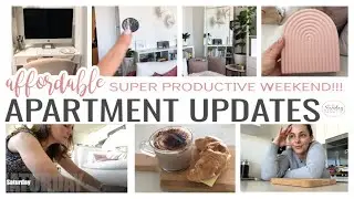 APARTMENT UPDATES - BUSY AND PRODUCTIVE FEW DAYS || THE SUNDAY STYLIST