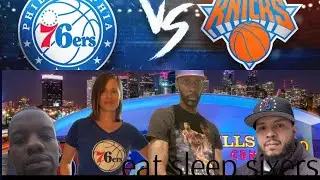 Sixers vs Knicks - Bench scores 7 points - Joel gets hurt again - gotta get the split!
