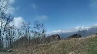 Monte Rocca e Casa Bazzicchi (Alpi Apuane) in inverno