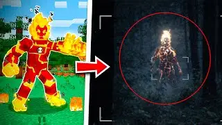 Ben 10 no Minecraft CAPTURADO NA VIDA REAL