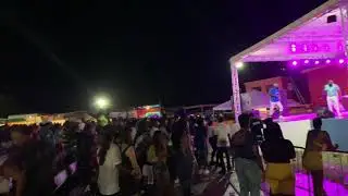 Synergy performing at Band Clash 2019