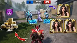 🔥Finally, Revealed myself to 3 Toxic Girl , M24 Challenge 1vs3 TDM😭SAMSUNG,A3,A5,A6,A7,J2,J5,J7,S5